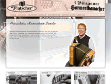 Tablet Screenshot of flatscher.net